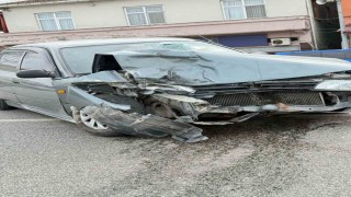 Çarşambada trafik kazası: 1 yaralı