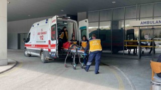 Çatıdan düşen kişi yaralandı