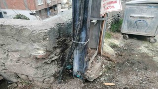 ÇEDAŞın yanan elektrik kabloları tedirgin etti