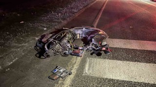 Çerkezköyde feci kazada ağır yaralanan motosiklet sürücüsü hayatını kaybetti