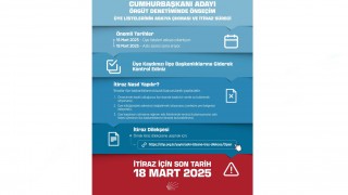 CHP Cumhurbaşkanı Adayı Ön Seçimi Üye Kütükleri Askıya Çıkıyor