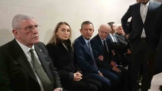 CHP Lideri Özgür Özel, Çağlayandaki İstanbul Adalet Sarayına geldi