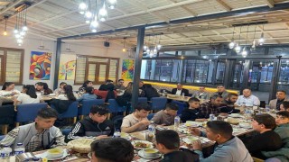 Çobanlarlı öğrenciler iftarda buluştu