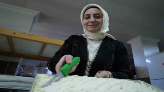 Çubuklu kadınlar bayram mesaisinde