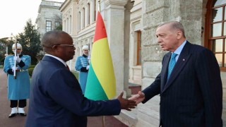Cumhurbaşkanı Erdoğan, Gine Bissau Devlet Başkanı Embalo ile görüştü