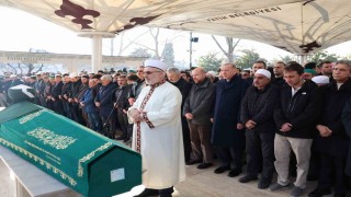 Cumhurbaşkanı Erdoğan, Kasım Yağcıoğlunın cenaze törenine katıldı