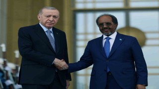 Cumhurbaşkanı Erdoğan, Somali Cumhurbaşkanı Şeyh Mahmud ile görüştü