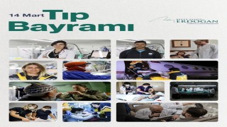 Cumhurbaşkanı Erdoğandan 14 Mart Tıp Bayramı paylaşımı