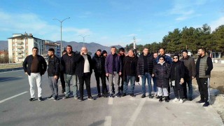D100deki yol genişletme çalışmasına vatandaşlardan tepki: 4 aydır iş yapamıyoruz