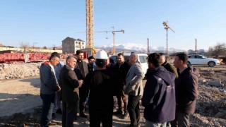 DAİMFED Heyeti, Malatyada rezerv alan şantiyelerini inceledi
