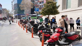 Denizli Büyükşehirden motosiklet kullanıcılarına özel otopark