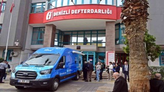 Denizli Defterdarlığı yoğunluk nedeniyle mobil ödeme aracı hizmetini başlattı