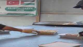 Diclede duyarlı vatandaşlardan Gazzelilere 500 kişilik iftar