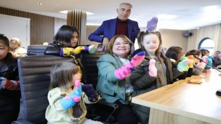 Didim Belediye Başkanı Gençay özel çocuklarla bir araya geldi