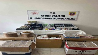 Didimde 82 bin 760 adet doldurulmuş makaron ele geçirildi