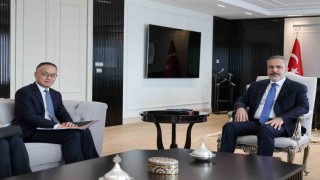 Dışişleri Bakanı Fidan, Çin Halk Cumhuriyetinden heyeti kabul etti
