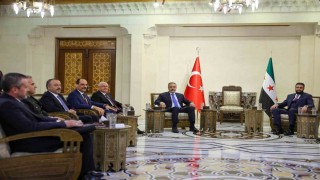 Dışişleri Bakanı Fidan, Milli Savunma Bakanı Güler ve MİT Başkanı Kalın, Suriyede