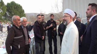 Diyanet İşleri Başkanı Erbaş, iftarı Denizlili vatandaşlarla birlikte yaptı