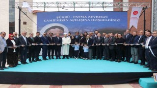 Diyanet İşleri Başkanı Erbaş, Şükrü-Fatma Zeybekci Camiini ibadete açtı