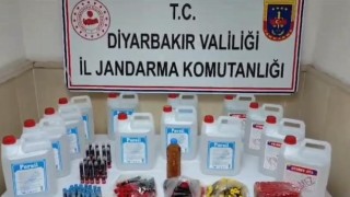Diyarbakırda 180 litre etil alkol ele geçirildi: 1 gözaltı