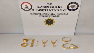 Dolandırıcılıktan 29 yıl hapis cezası bulunan şahıs sahte altın setiyle yakalandı