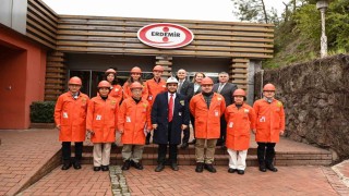 Dünya çelik sektörünün temsilcileri Erdemirde
