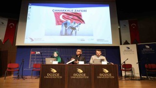 Düzce Üniversitesinde Çanakkale Zaferinin 110. Yıl Dönümü Kutlandı