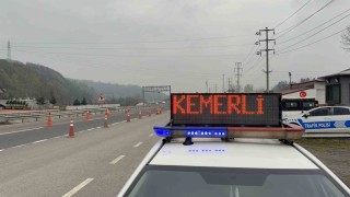 Düzceden 3 günde 770 bin araç geçti