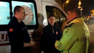 Edirne İl Emniyet Müdürü Karaburundan sağlık çalışanlarına 14 Mart sürprizi