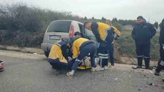 Edirnede trafik kazası: 5 yaralı