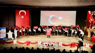 Edremitte İstiklal Marşının 104. yılı coşkuyla kutlandı