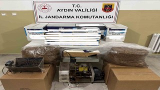 Efelerde Jandarmadan kaçak tütün operasyonu
