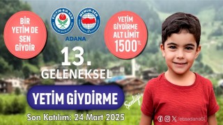 Eğitim-Bir-Sen Adana Şubesinden Ramazanda yetim çocuklar için kampanya