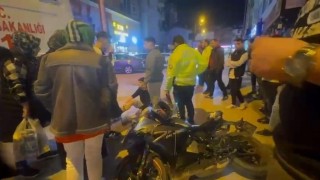 Ehliyetsiz sürücü polisten kaçarken hastanelik oldu