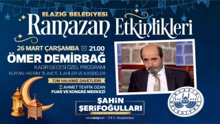 Elazığ Belediyesinden Kadir Gecesi özel programı