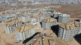 Elazığda 608 konutun kaba inşaatı tamamlandı