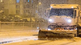 Elazığda Karla Mücadele Ekipleri çalışmalarını sürdürüyor
