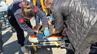 Elazığda otomobilin çarptığı yaşlı kadın yaralandı