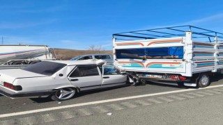 Elazığda trafik kazası: 2 yaralı