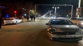 Elazığda trafik kazası 2 yaralı