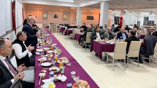 Emette köy ve mahalle muhtarları iftarda bir araya geldi