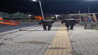 Emirdağda sahurda da huzur ve asayiş gece kartallarına emanet