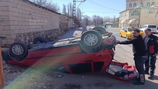 Ercişte trafik kazası: 1 yaralı