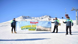 Erciyeste kayak sezonu kapandı