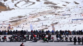 Erciyesten yükselen kar motorlarının sesi, tüm dünyaya duyuldu