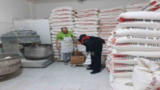 Erdekte market, fırın ve kasaplara hijyen kontrolleri