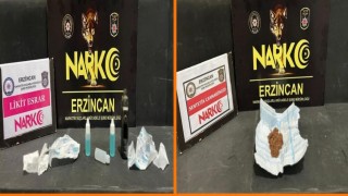 Erzincanda uyuşturucu operasyonu: 3 gözaltı