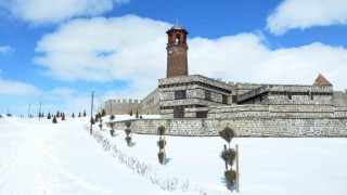 Erzurum için kuvvetli kar yağışı uyarısı