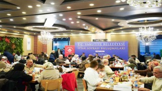Erzurumda koruyucu ailelere özel anlamlı iftar