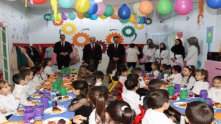 Erzurumda minikler tekne orucu iftarında buluştu